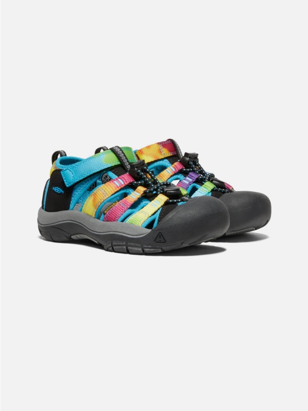 KEEN Kids' Multicolor Tie-Dye Closed-Toe Sandals